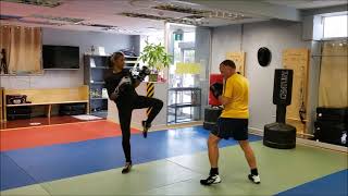 Savate  Basic Drills [upl. by Enelyad49]