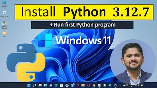 How to install Python 3127 on Windows 11 [upl. by Fritzie40]