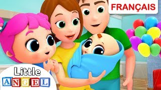 Un Nouveau Bébé Dans La Famille  Comptine Éducative et Dessins Animés pour les petits [upl. by Azilem]