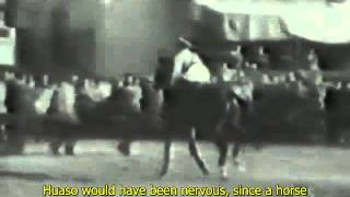 WORLD HORSE JUMPING RECORD 247 METERS 1949 [upl. by Roht]