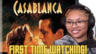 Casablanca 1942  First Time Watching  MOVIE REACTION [upl. by Hillard]