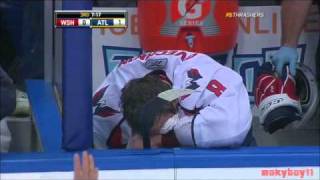 Alex Ovechkin Injured By His Teammate [upl. by Nezah]