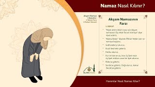 Akşam Namazı Nasıl Kılınır Kadınlar İçin Akşam Namazının Kılınışı [upl. by Anaoj]