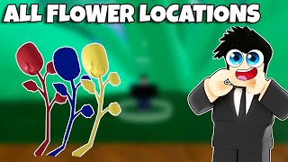 All Flower Locations in Blox Fruits [upl. by Anderegg926]