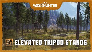 Way of the Hunter  Master the Hunt with Elevated Tripod Stands [upl. by Riebling]