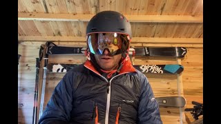 Head Rachel ski helmet with visor  reviewed by Steve from Ski Shack Reviews [upl. by Grekin]