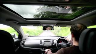 2012 Kia Sportage driving goes for a drive [upl. by Vanhook]