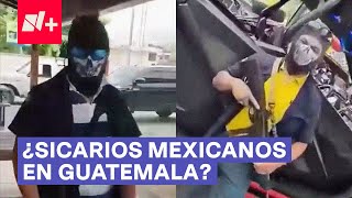 Captan a presuntos sicarios mexicanos cargando gasolina en Chiquimula Guatemala  N [upl. by Jeu978]