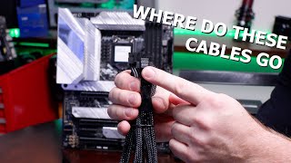 How To Connect Power Supply Cables amp What Are They Used For [upl. by Verine]