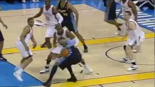 Carmelo Anthony Collapses On The Court amp Play Goes On [upl. by Sverre]