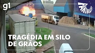 Imagens inéditas mostram explosão em armazém no Paraná 8 pessoas morreram I FANTÁSTICO [upl. by Aicenra]