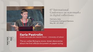 Ilaria Pastrolin  6th International Conference on watermarks in digital collections [upl. by Anital69]