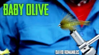 Baby Olive Streamer por David Romanillos  Montaje The FlyCenter [upl. by Navaj]