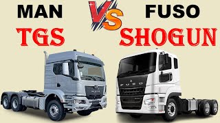 ALL NEW MAN TGS Vs ALL NEW Fuso SHOGUN  Which one is better [upl. by Hillari]