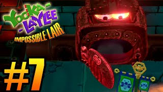 Yooka Laylee and the impossible Lair Gameplay Walkthrough Part 7 [upl. by Yremogtnom]