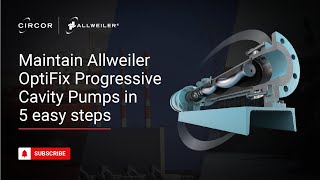 Maintenance of Allweiler OptiFix Progressing Cavity Pumps in 5 simple steps [upl. by Alyakcim]