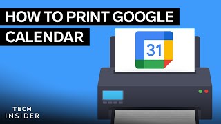 How To Print Google Calendar [upl. by Nnaegroeg]