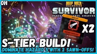 This STier Build DOMINATES HAZARD 5 Deep Rock Galactic Survivor [upl. by Nanis]