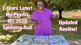 My Phenix M1 2020 Rod Updated Review  2 years later and over 1000 fish later [upl. by Nekal86]