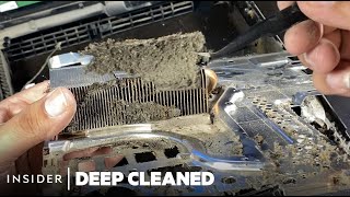 Deep Cleaning Every Part Of A PlayStation 4  Deep Cleaned  Insider [upl. by Dnumyar]