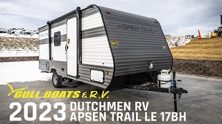 2023 Dutchmen RV Aspen Trail LE 17BH Walkthrough  Gull Boats amp RV [upl. by Airel723]