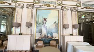 Monaco 🇲🇨 MonteCarlo Hotel de Paris MonteCarlo  Le Louis XV  Alain Ducasse  restaurant tour [upl. by Taddeo]