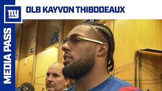 Kayvon Thibodeaux The more you study the more you start to learn  New York Giants [upl. by Iphigenia994]