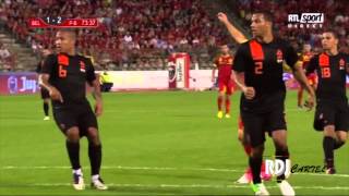 BELGIUMs highlights 42 Netherlands  Friendly  20120815 [upl. by Savil660]