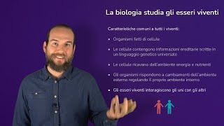 Introduzione alla Biologia Che cosè la vita [upl. by Donahoe72]