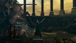 Kalameet Boss Fight  Darksouls 1 [upl. by Short]