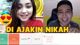 BAPER  DIAJAKIN NIKAH SAMA CEWEK CANTIK DI OMETV [upl. by Adnawak]