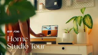 Inside UX Designer’s Home Studio  Desk Setup Tour  Tips  Vlog 06 [upl. by Orford]