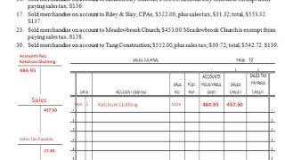 Chapter 101 Journalizing Sales on Account Using a Sales Journal [upl. by Ssegrub844]