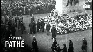 Service At The Cenotaph 1919 [upl. by Nelg780]