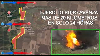 ¡¡COMBATIENTES RUSOS DERROTAN A LAS BRIGADAS UCRANIANAS Y AVANZAN MÁS DE 20 KMS EN VARIOS SECTORES [upl. by Aisa102]