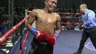 Christian Balunan VS Clyde Azarcon  March 82024 Balunan winner 2 round TKO [upl. by Ahsyad]