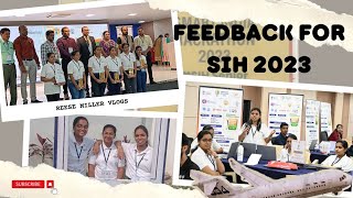 Feedback for SIH 2023 [upl. by Asoramla]