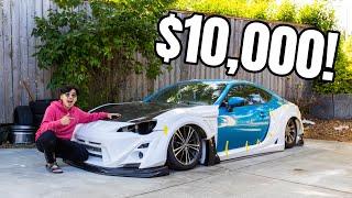 I bought THE BEST Widebody Kit for an BRZFRS  Varis Widebody [upl. by Riggs]