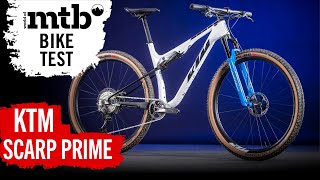 KTM Scarp Prime Crosscountry Fully Test I Leichtes Carbon XC Worldcup Mountainbike I KTM Bike Test [upl. by Lesly]