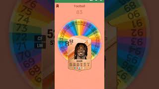 rerolling Moise Keans stats 1k special moisekean football soccer spinthewheel [upl. by Brodench422]