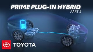 How Does a Prime PlugIn Hybrid Work  Electrified Powertrains Part 2  Toyota [upl. by Khai]