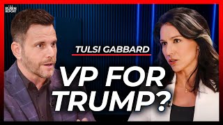 Would I Accept a Trump VP Offer  Tulsi Gabbard [upl. by Kurtz]