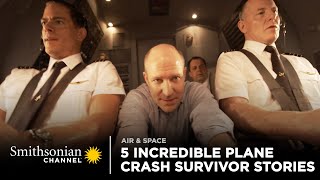 5 Incredible Plane Crash Survivor Stories 🛩 Air Disasters  Smithsonian Channel [upl. by Celeski528]