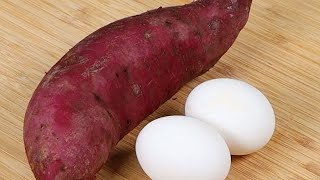 Do not eat any bread Try this easy and quick sweet potato recipe [upl. by Smailliw]