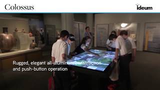 Ideum Colossus 86quot 4K UHD Multitouch Table [upl. by Ratcliff]