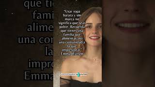 Frases de Emma WatsonFrases InspiradorasFrases bonitas short frases [upl. by Neeliak]