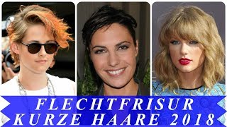 Aktuelle festliche frisuren kurze haare 2018 für damen [upl. by Oderfla]