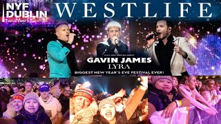 NYF DUBLIN  WESTLIFE  The Biggest New Years Eve Ever nyfdublin westlife dublin ireland [upl. by Nennarb981]