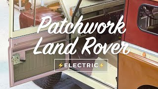 Designing a Patchwork ⚡️Electric⚡️ Land Rover [upl. by Eitsrik]