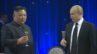 Speechless Speech  KIM JONG UN amp VLADIMIR PUTIN [upl. by Lian]